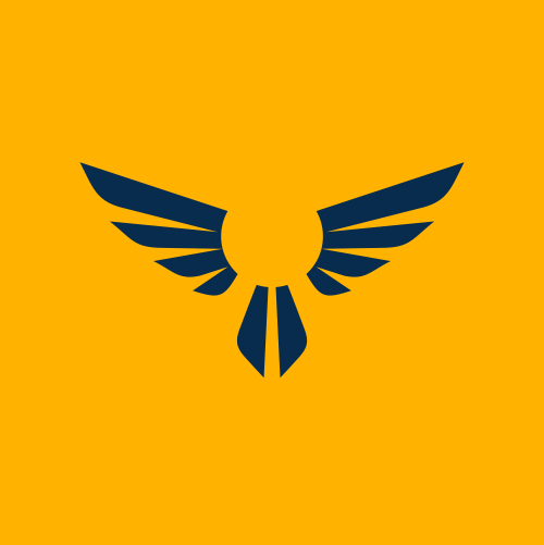 Fly logo with the title 'WINGS + KEYHOLE'