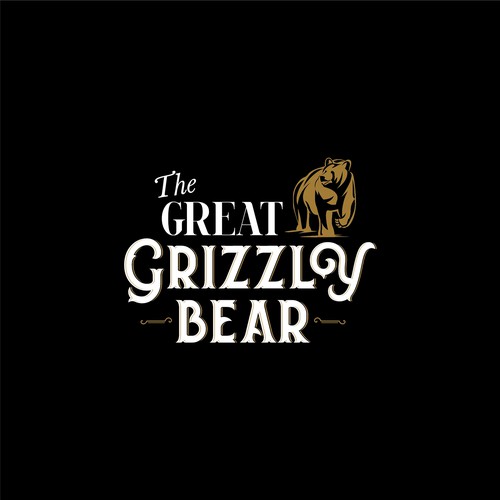 Gastropub logo with the title 'The Great Grizzly Bear'