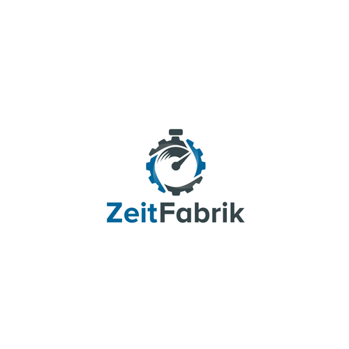 Industrial logo with the title 'Zeit Fabric logo design'