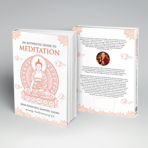 Meditation book cover with the title 'An Authentic Guide to Meditation'