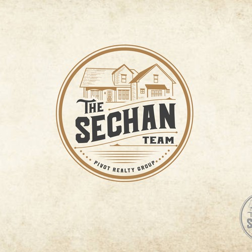 Estate design with the title 'Realty Group Home Team'