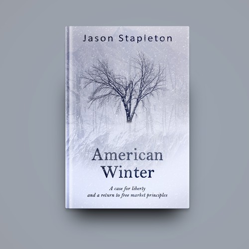 Tree book cover with the title 'Book Cover for the Liberty of America'