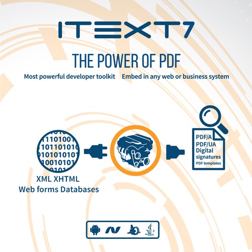 PDF design with the title 'brochure design'