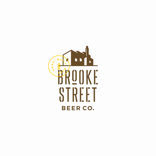 Brewery logo with the title 'Brooke Street Beer Co.'