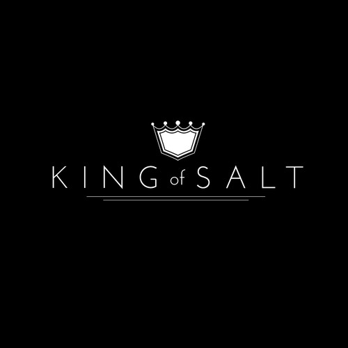 Upscale logo with the title '"KING of SALT" - Help a family business grow- Design the Rebranding Logo'