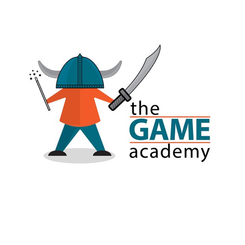 Shadow logo with the title 'Game Academy Character'