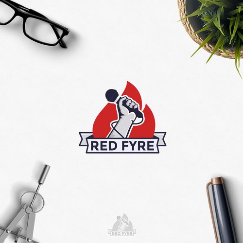 DJ design with the title 'Music Flame'