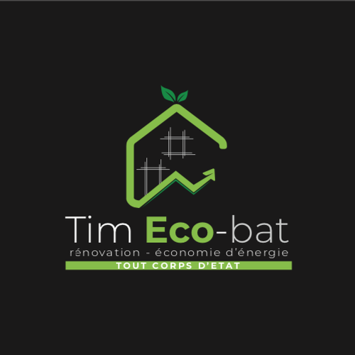 Evolution design with the title 'Logo pour Tim Eco-bat'