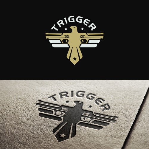 Sniper logo with the title 'Logo for Trigger'