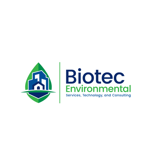 Building design with the title 'Logo design for Biotec Environmental'