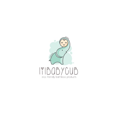 Baby clothing logo with the title 'lilbaby cub'