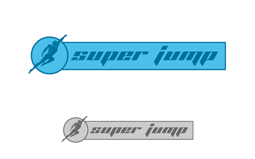 Jump design with the title 'Take a Super Jump'