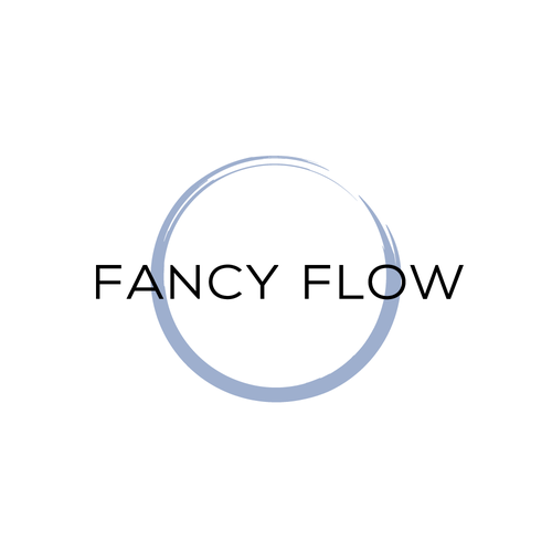 Flowing logo with the title 'Sophisticated, Clean Design for Trading Co.'