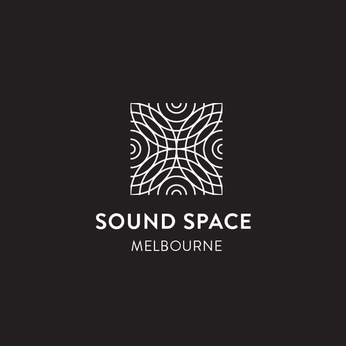 Recording studio logo with the title 'Sound Space'