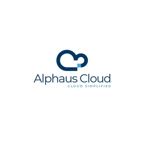 Cloud brand with the title 'Proposed logo for Cloud based Co.'
