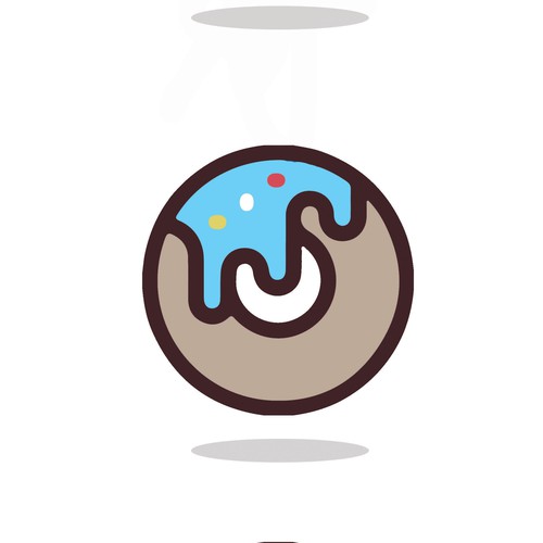 Donut  logo with the title 'donut logo'