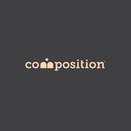 Aesthetic brand with the title 'Composition Bookstore logo'