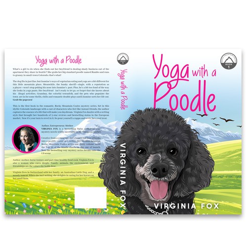 Dog book cover with the title 'Book Cover'