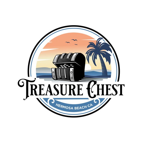 Full color logo with the title 'Treasure'
