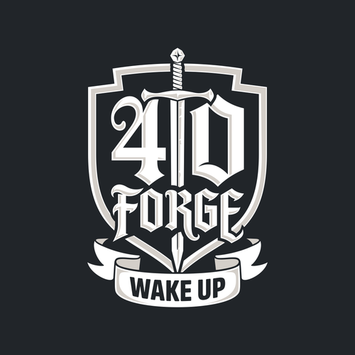 Forge design with the title '40 Forge Wake Up'