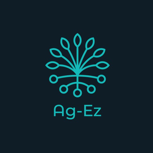 Agricultural logo with the title 'Logo fot Agricultural Software Company'