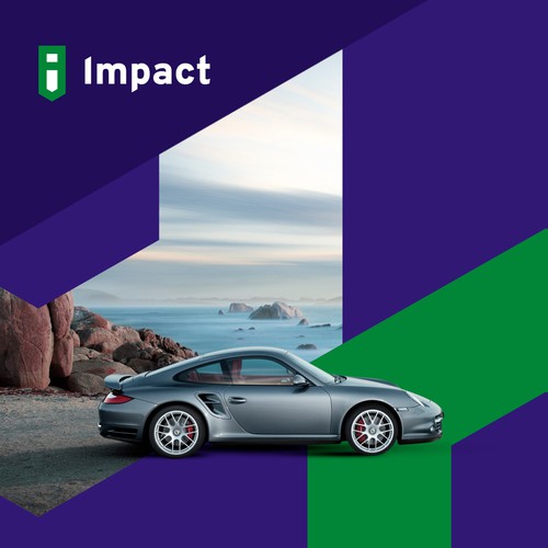 Porsche design with the title 'Logo for Impact'