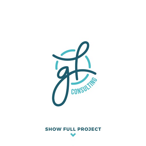 Pictogram design with the title 'GL Consulting'
