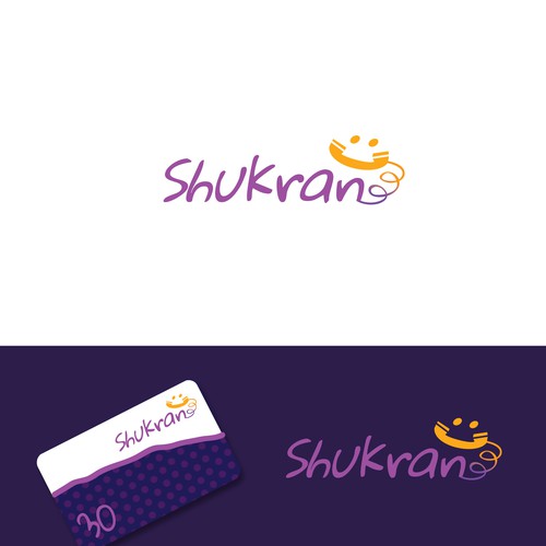 Card logo with the title 'Shukran Logo'