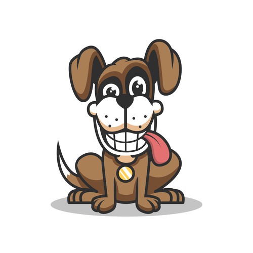 Board game design with the title 'Dog'