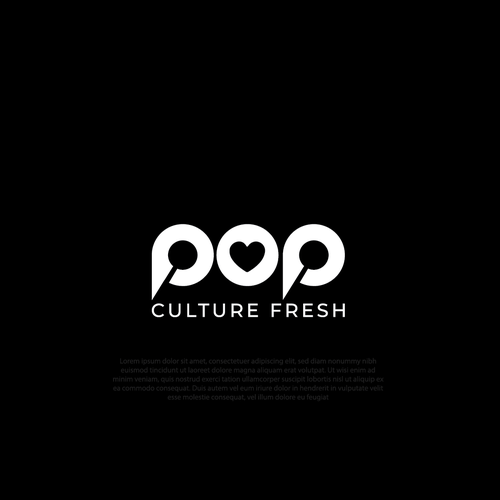 Pop culture logo with the title 'PopCultureFresh'