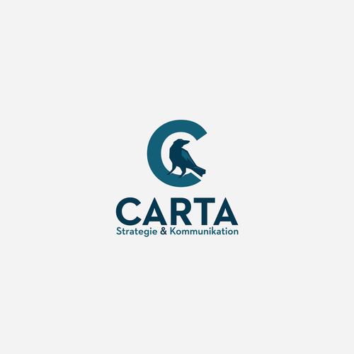 Raven logo with the title 'Carta'