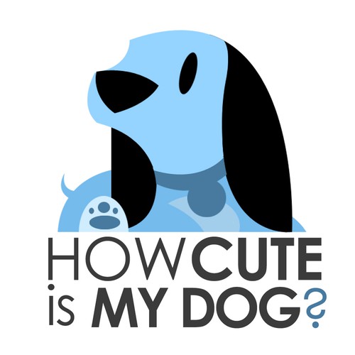 Puppy logo with the title 'HOW CUTE IS MY DOG?'