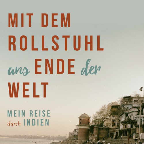 Photography book cover with the title 'Book Cover for German Autobiography'