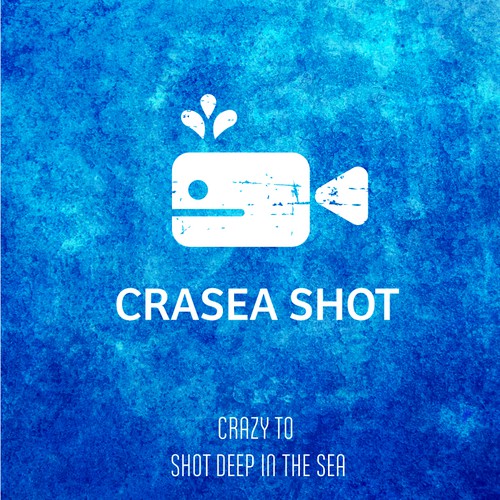 Whale design with the title 'Crasea Shot'