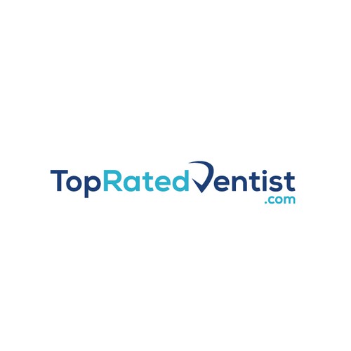Check mark logo with the title 'Top Rated Dentist'
