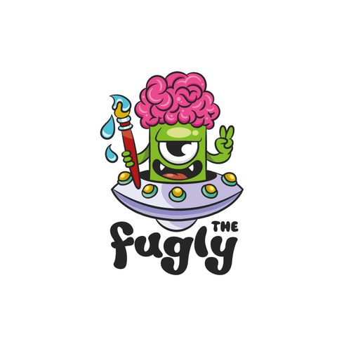 Monster logo with the title 'Alien Monster'