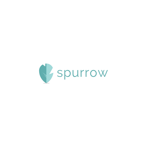 Service logo with the title 'Spurrow'