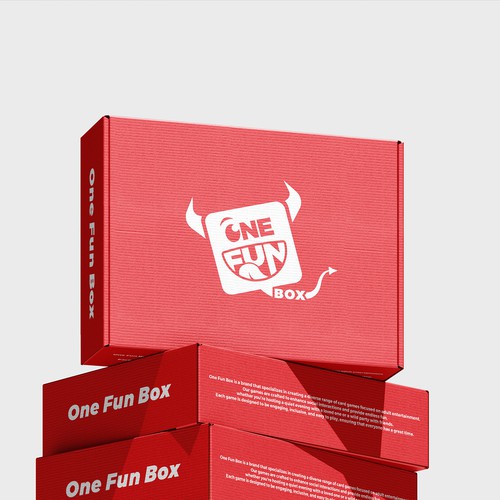 Parcel logo with the title 'One Fun Box'