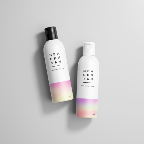 Minimal packaging with the title 'Cosmetic products'