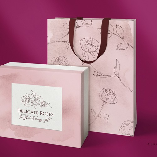 Rose design with the title 'Rose Sketches & Watercolor Clipart Collection'