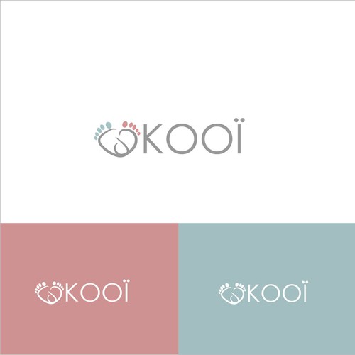 Functional design with the title 'Logo for baby brand'