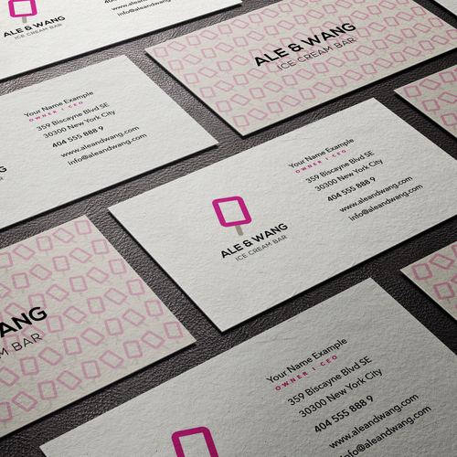 Corporate brand with the title 'Brand Items for Ice Cream Bar'