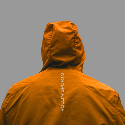 Athlete logo with the title 'R Monogram Logo Concept'