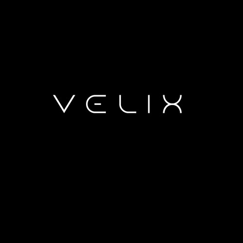 High-tech logo with the title 'Velix Logo'
