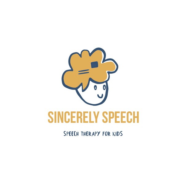 Speech design with the title 'Sincerely speech'