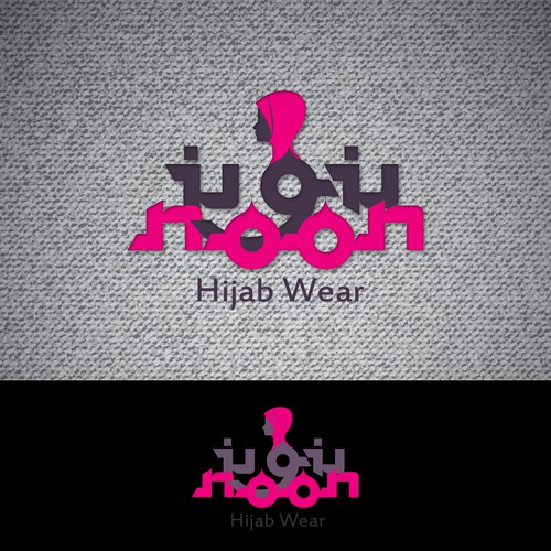 Calligraphy brand with the title 'logo design'