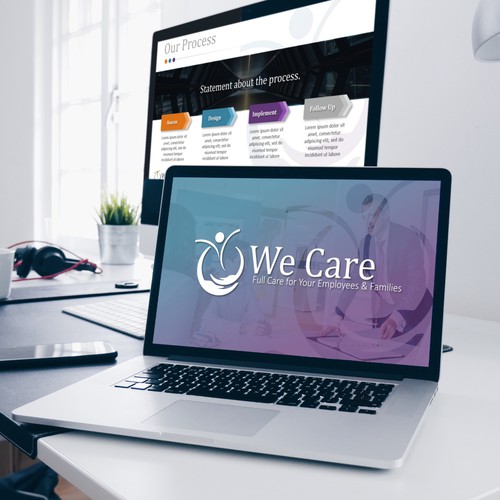 HR design with the title 'Colorful Sales Deck for HR Outsourcing Company'