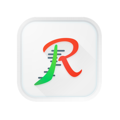 IOS design with the title 'Mobile app icon design '