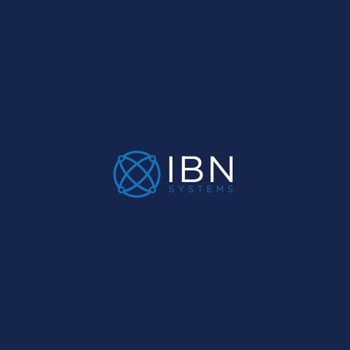 Systems logo with the title 'Modern and Sophisticated logo for IBN Systems'