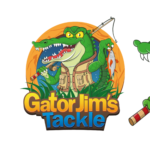 Gator logo with the title 'gator logo'